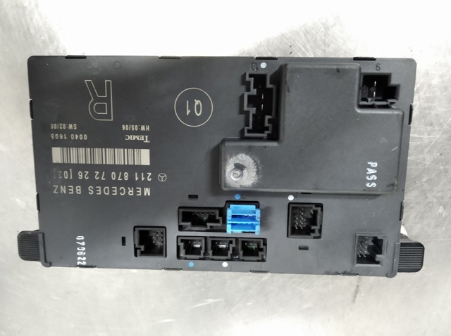 Unidade de conforto 2118707226 MERCEDES