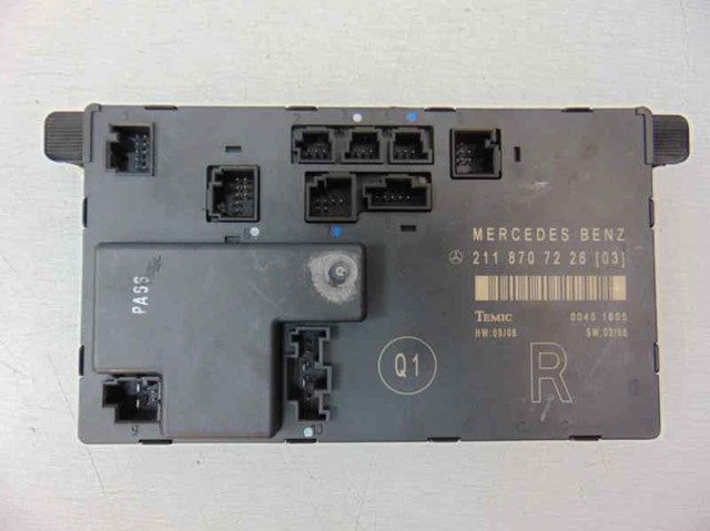 Unidade de conforto 2118707226 MERCEDES
