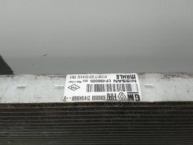 Radiador de esfriamento de motor 214104966R RENAULT
