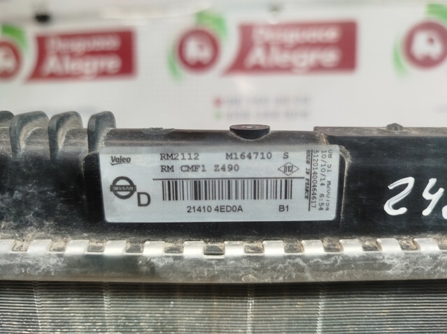Radiador de esfriamento de motor 214104ED0A NISSAN