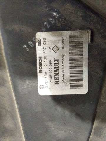 Ventilador elétrico de esfriamento montado (motor + roda de aletas) 214810039R RENAULT