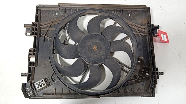 Difusor do radiador de esfriamento, montado com motor e roda de aletas 214818009R RENAULT