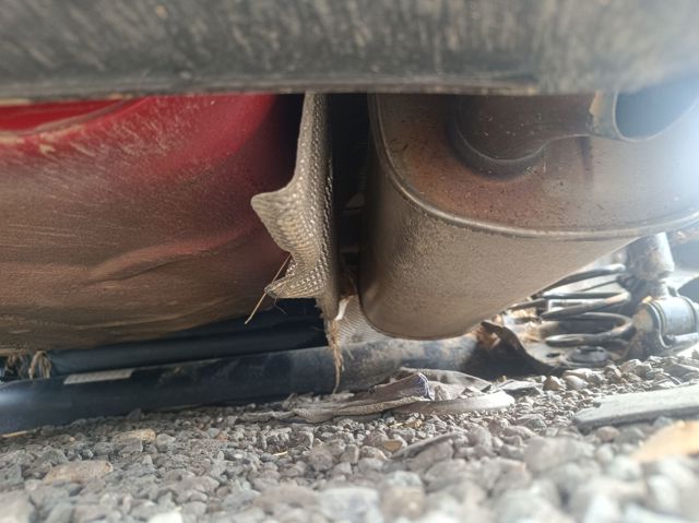 Silenciador, parte traseira 2180150 FORD