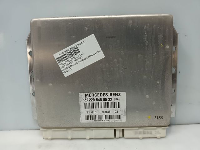 Unidade de controlo de suspensão pneumática 2205450532 MERCEDES