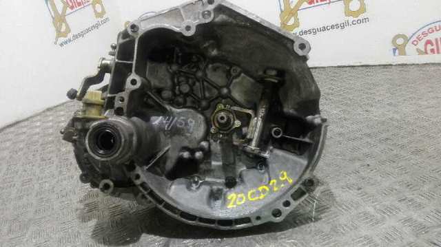 Caixa de Mudança montada (caixa mecânica de velocidades) 222298 PEUGEOT