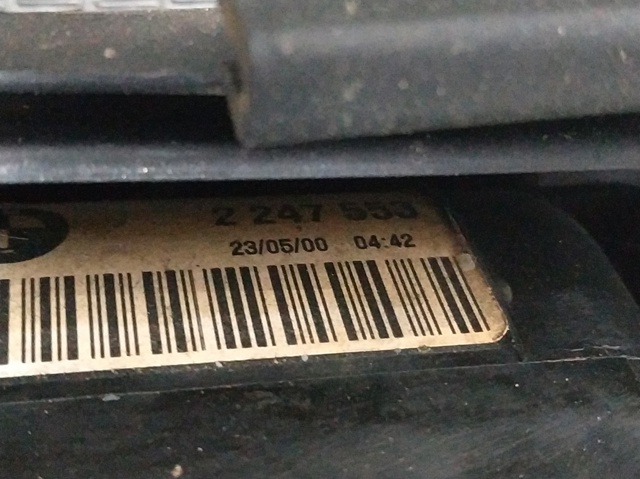 Tanque do radiador 2247553 BMW
