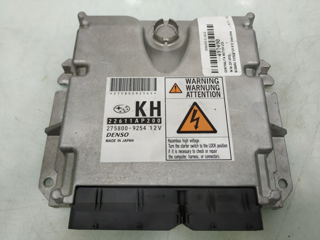 Módulo de direção (Centralina eletrônica) de motor para Subaru Forester S12, SH