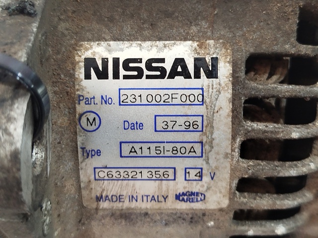 Gerador 231002F000 NISSAN