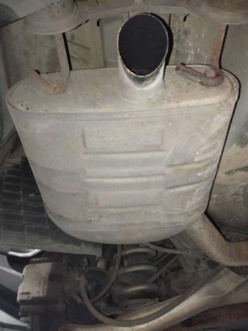Silenciador, parte central e traseira 23105129 OPEL