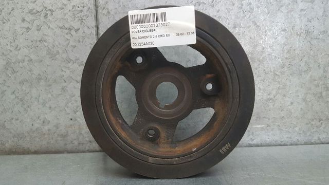 Polia de cambota 231234A030 HYUNDAI