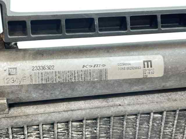 Radiador de aparelho de ar condicionado 23336302 OPEL