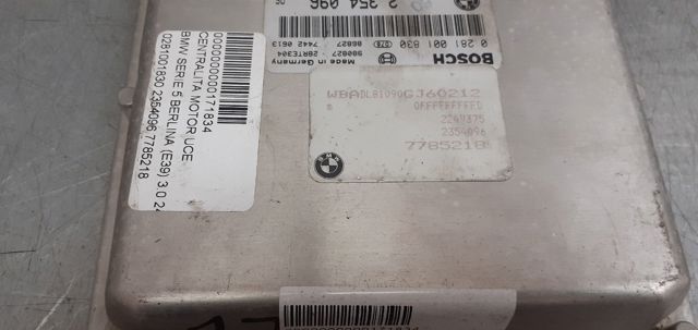 Módulo de direção (Centralina eletrônica) de motor 2354096 BMW