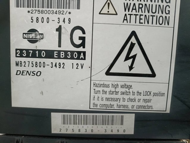 Módulo de direção (Centralina eletrônica) de motor 23710EB30A NISSAN