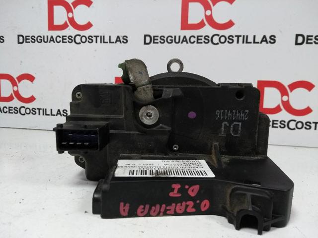 Fecho da porta dianteira esquerda 24414116 OPEL