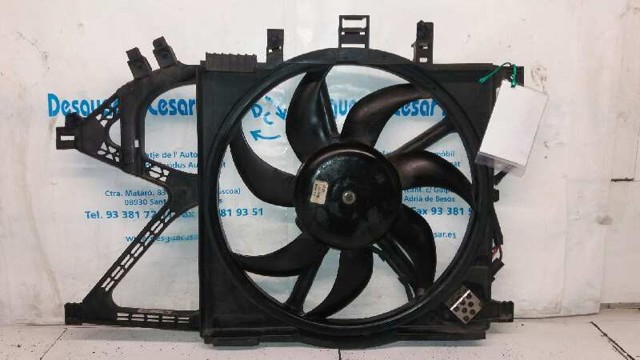 Difusor do radiador de esfriamento, montado com motor e roda de aletas 24421234 OPEL