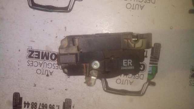 Fecho da porta dianteira direita 24434885 OPEL