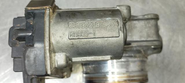 Válvula de borboleta montada 25183238 GM