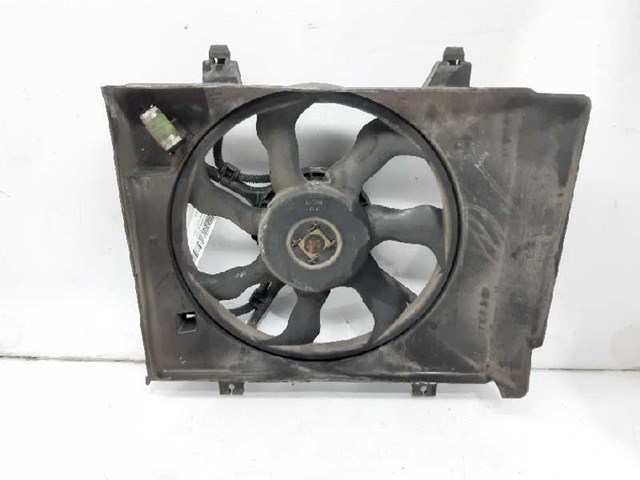 Difusor do radiador de aparelho de ar condicionado, montado com roda de aletas e o motor 2538007000 HYUNDAI