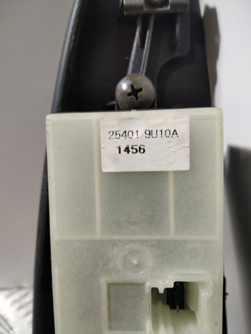 Unidade de botões dianteira esquerda de controlo de elevador de vidro 254019U10A NISSAN