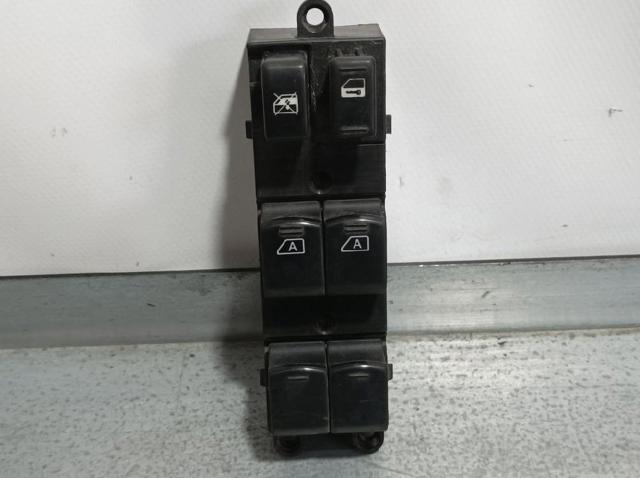 Unidade de botões dianteira esquerda de controlo de elevador de vidro 254019W10D NISSAN