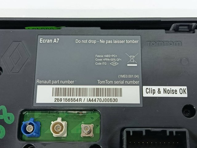 Mostrador multifuncional 259156554R RENAULT