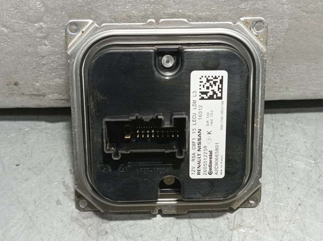 Módulo de direção (Centralina eletrônica) das luzes 260551225R RENAULT