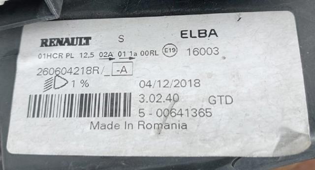 260604218R Renault (RVI)