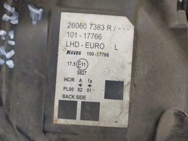 260607383R Renault (RVI)