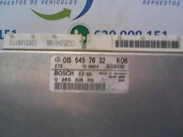 Unidade de controlo de tração (ETS) 265106113 MERCEDES