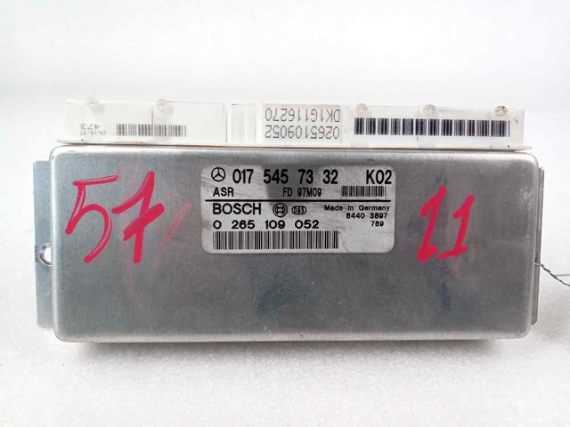Módulo de direção (Centralina eletrônica) ASR 265109052 MERCEDES