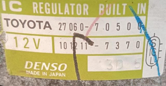 2706070500 Toyota