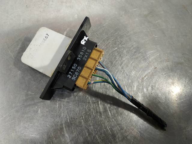 Resistor (resistência) de ventilador de forno (de aquecedor de salão) 271503S810 NISSAN