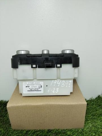 Unidade de controlo dos modos de aquecimento/condicionamento 27500JD400 NISSAN