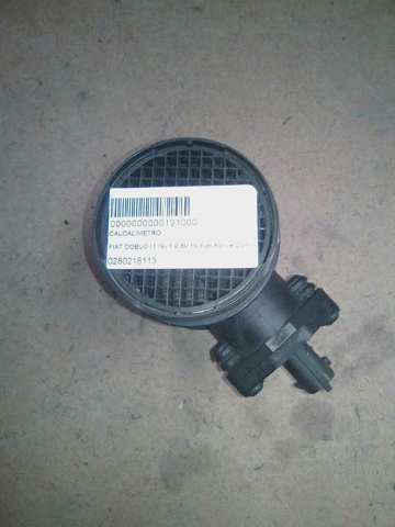 Sensor de fluxo (consumo) de ar, medidor de consumo M.A.F. - (Mass Airflow) 280218113 FIAT