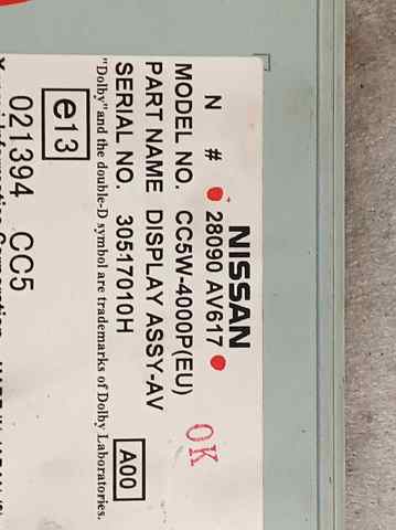28090AV617 Nissan/Infiniti
