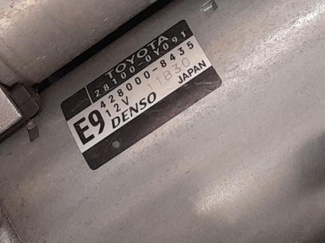 Motor de arranco 281000Y091 TOYOTA