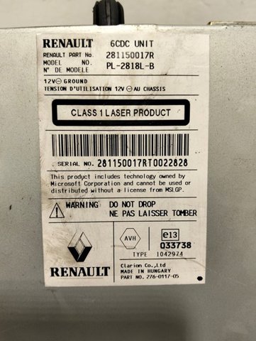281150017R Renault (RVI)