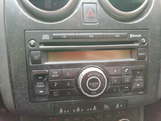 Aparelhagem de som (rádio AM/FM) 28185JD00A NISSAN