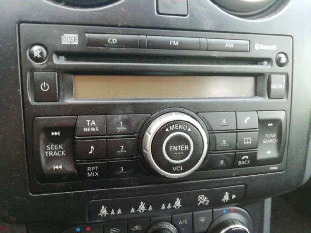 Aparelhagem de som (rádio AM/FM) 28185JD00A NISSAN