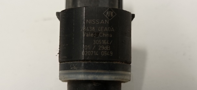 Sensor de sinalização de estacionamento (sensor de estacionamento) dianteiro/traseiro central 284384EA0A NISSAN
