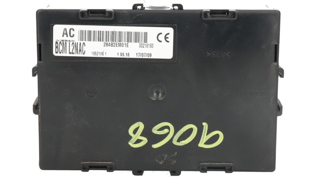 Unidade de conforto 284B2EM01E NISSAN