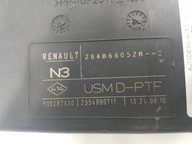 Unidade de dispositivos de segurança 284B66052R RENAULT