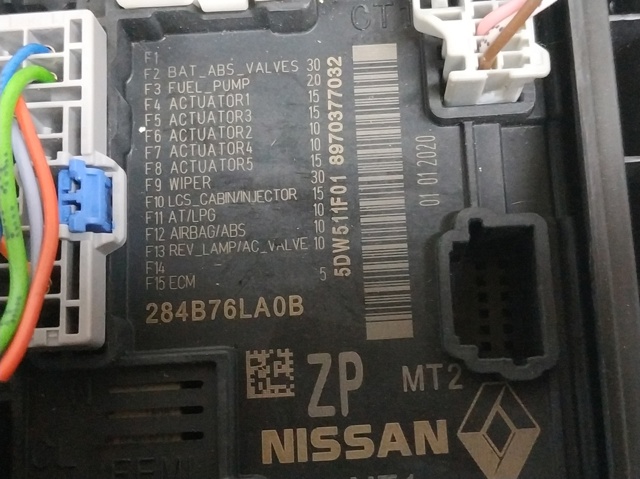 284B76LA0B Nissan/Infiniti