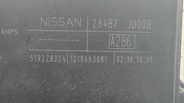 284B7JD00B Nissan/Infiniti