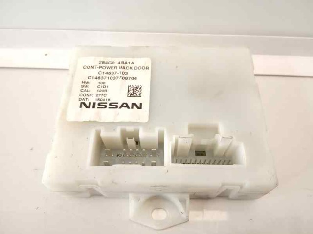 Módulo de direção (Centralina eletrônica) de abertura de tampa de porta-malas (de 3ª/5ª porta traseira) 284G04BA1A NISSAN