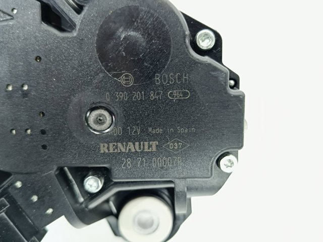Motor de limpador pára-brisas de vidro traseiro 287100007R RENAULT
