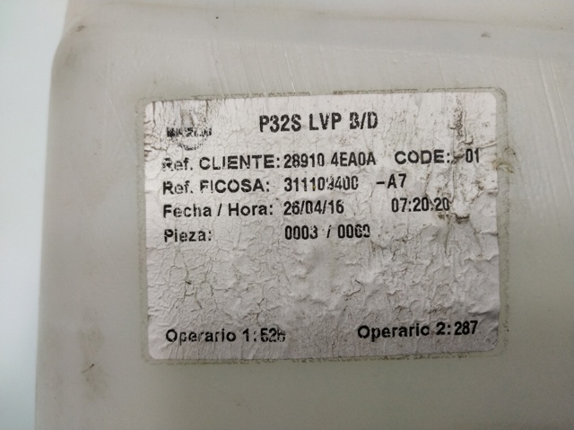 289104EA0A Nissan/Infiniti