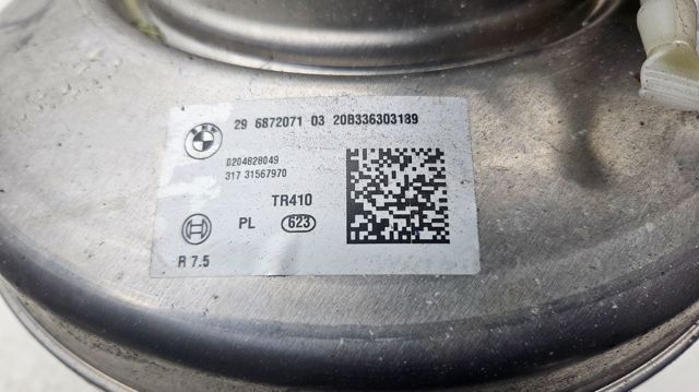 Reforçador dos freios a vácuo 296872071 BMW