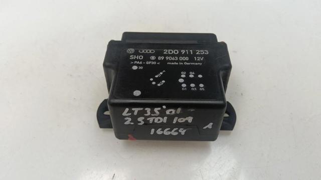 Relê das velas de incandescência 2D0911253 VAG