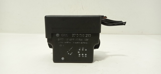 Relê das velas de incandescência 2D0911253 VAG